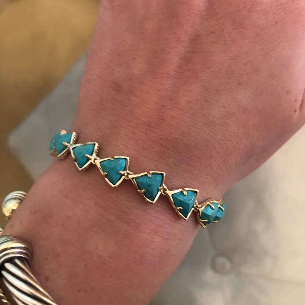 Kendra Scott turquoise bracelet